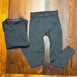 DSG Charcoal Performance Base Layer Set